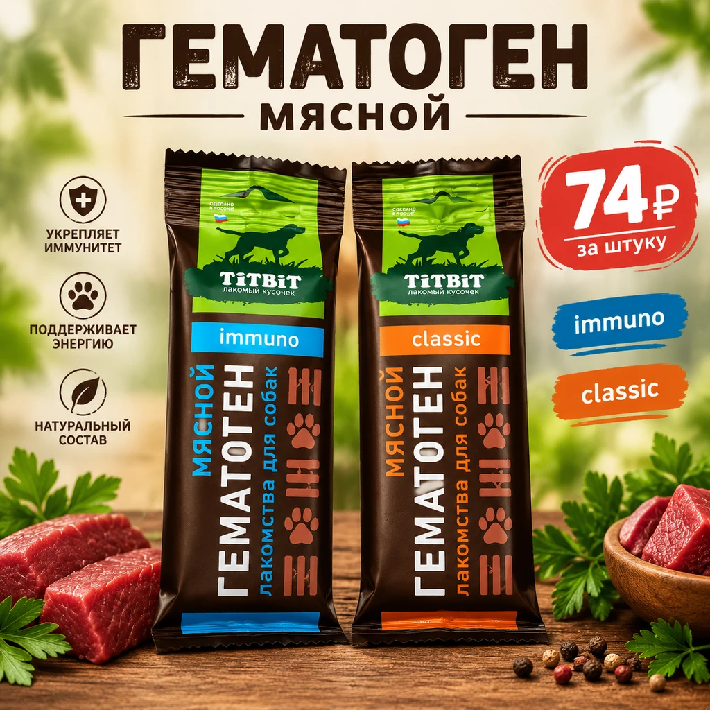 🐾 «Гематоген купить не хотите? На сдачу, так сказать!» 😉
