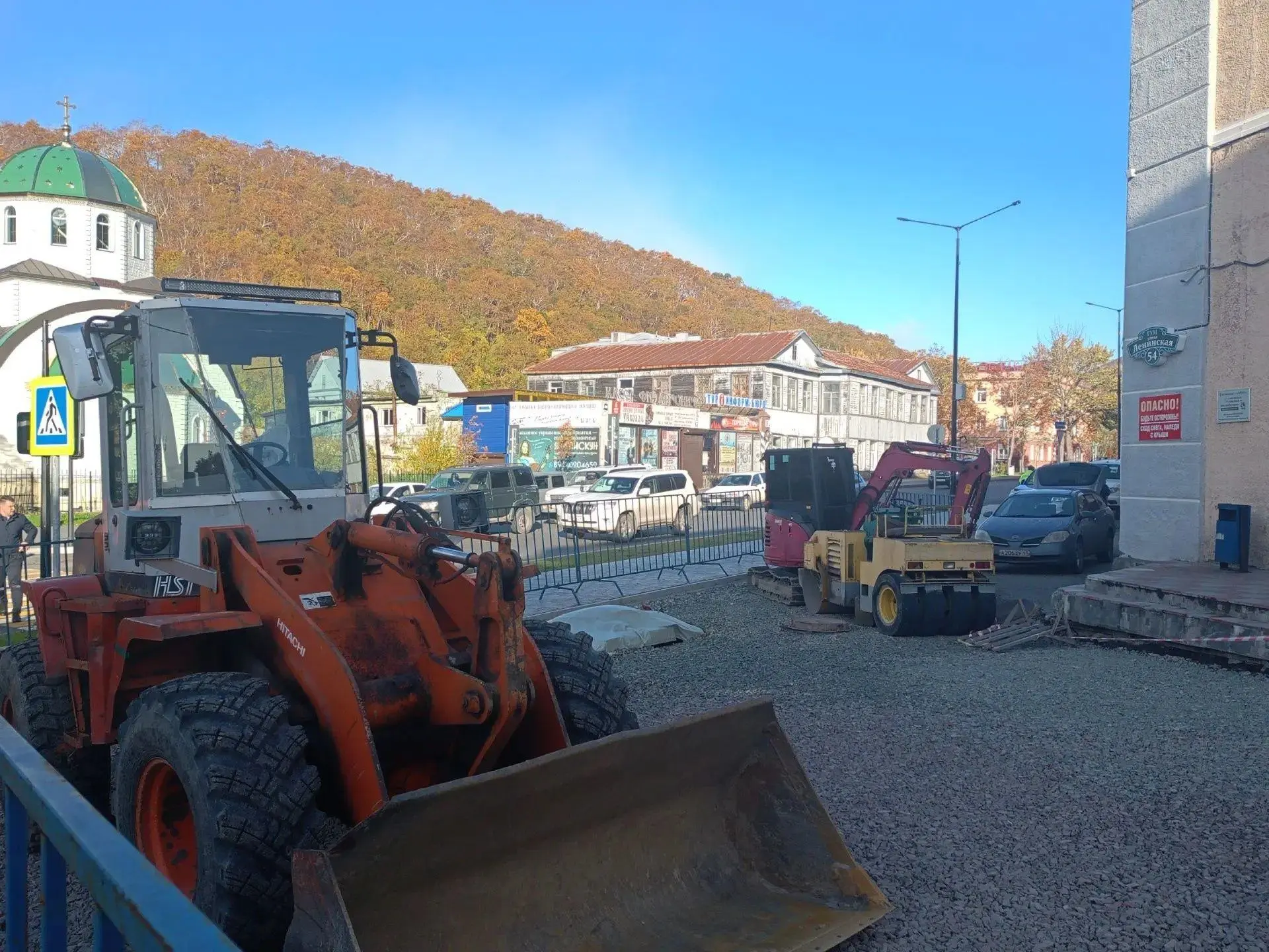 Лестницы в центре Петропавловска становятся удобнее и безопаснее