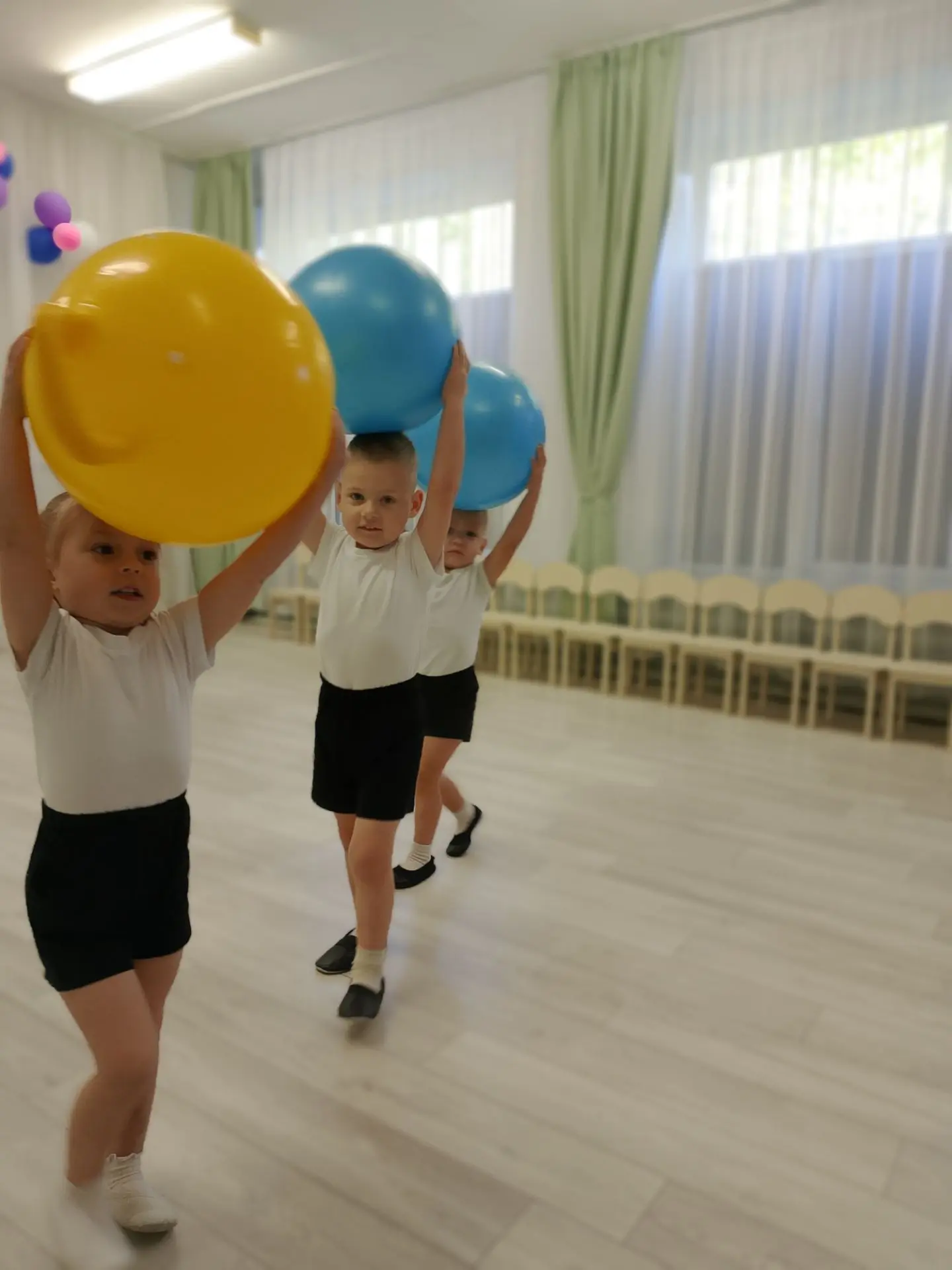 Фитболы захватили наш зал! 💪