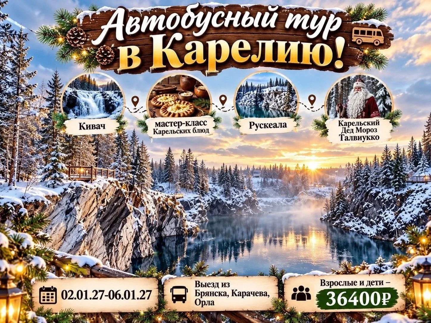🎄 ОТПРАВЛЯЕМСЯ В НАСТОЯЩУЮ ЗИМНЮЮ СКАЗКУ! 🎄