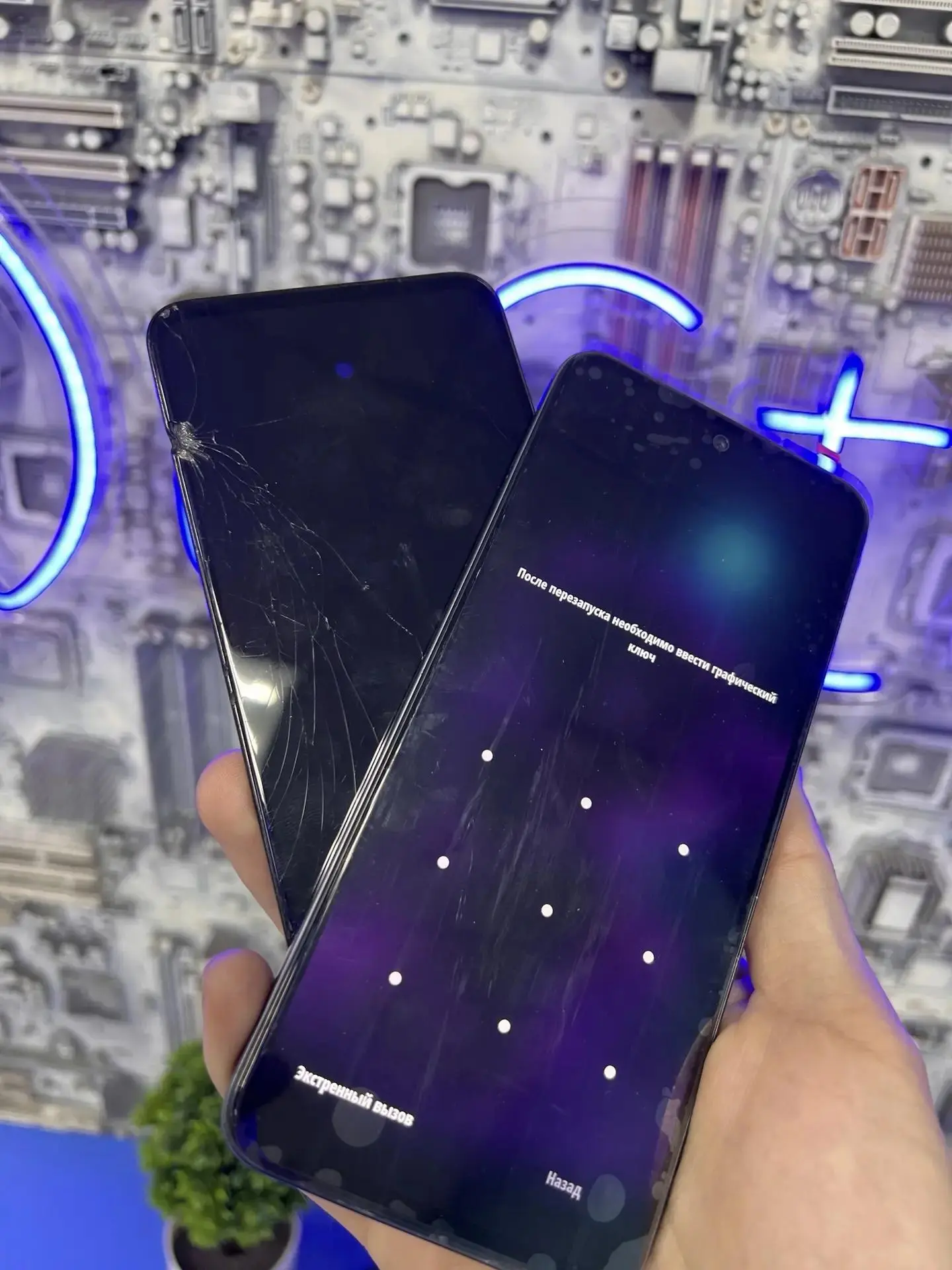 Замена дисплея на телефоне Infinix HOT 50 Pro!