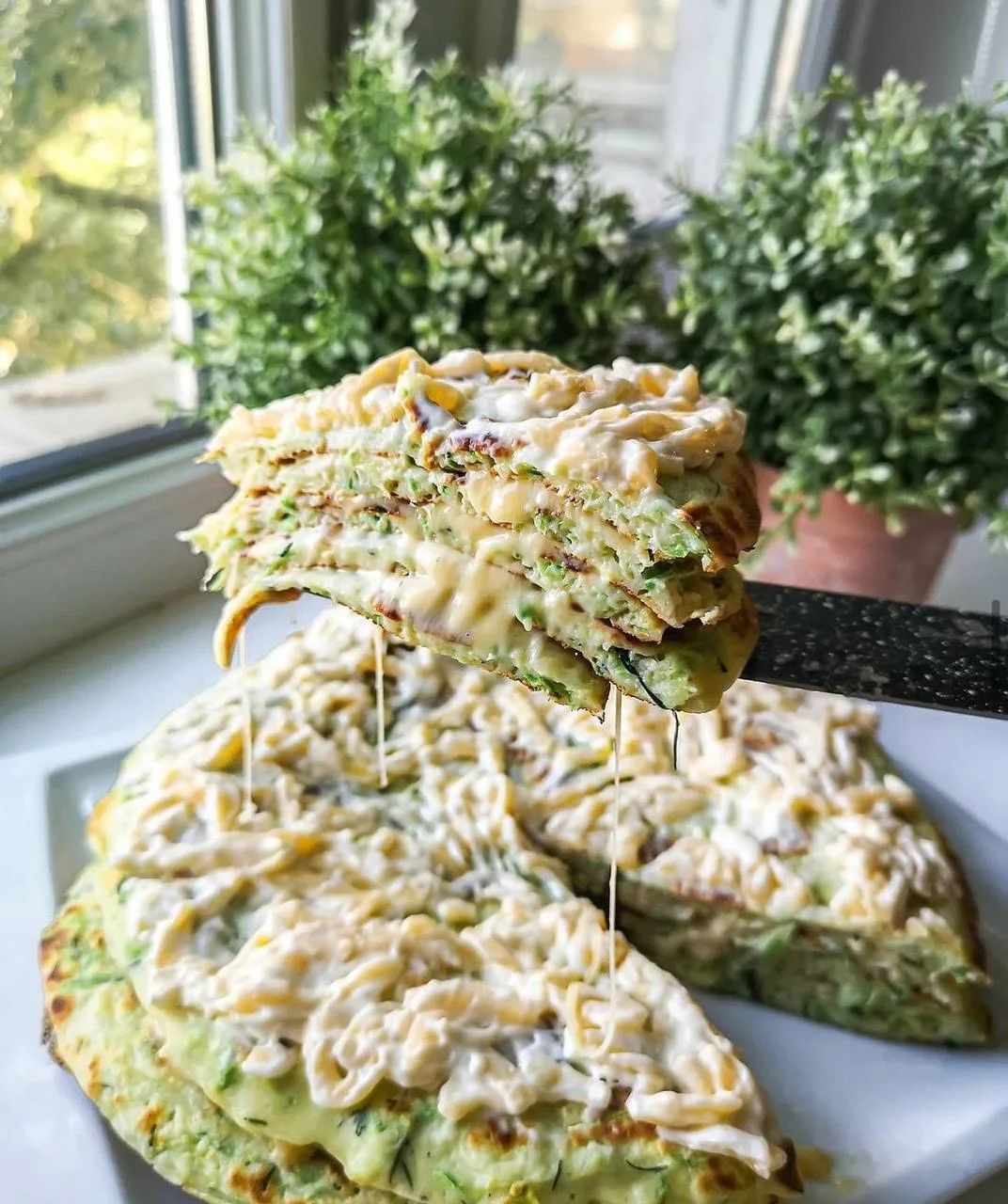 Кабачковый сырный кайф😈