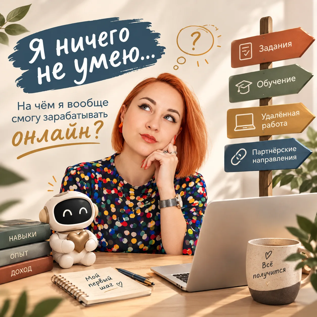 🔥 «Я ничего не умею. На чём я вообще смогу зарабатывать онлайн?»