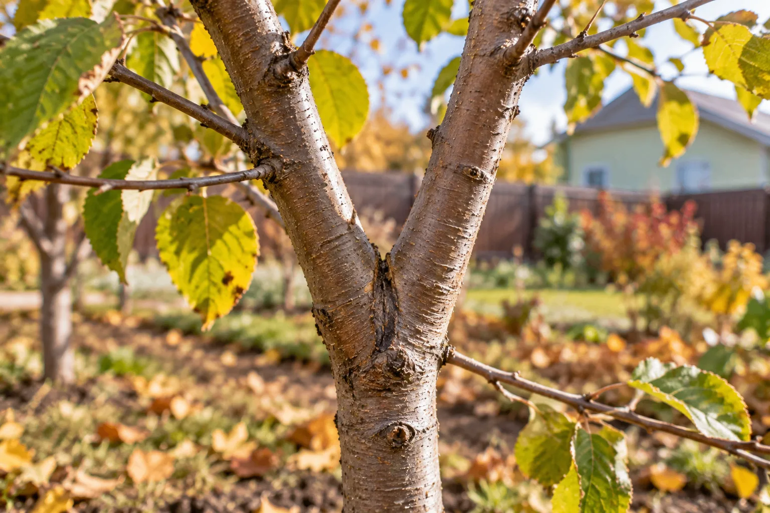 🌳 У ЯБЛОНИ ПОЯВИЛАСЬ ГЛУБОКАЯ РАЗВИЛКА. ПОЧЕМУ ЗИМОЙ ЭТО ОПАСНО?