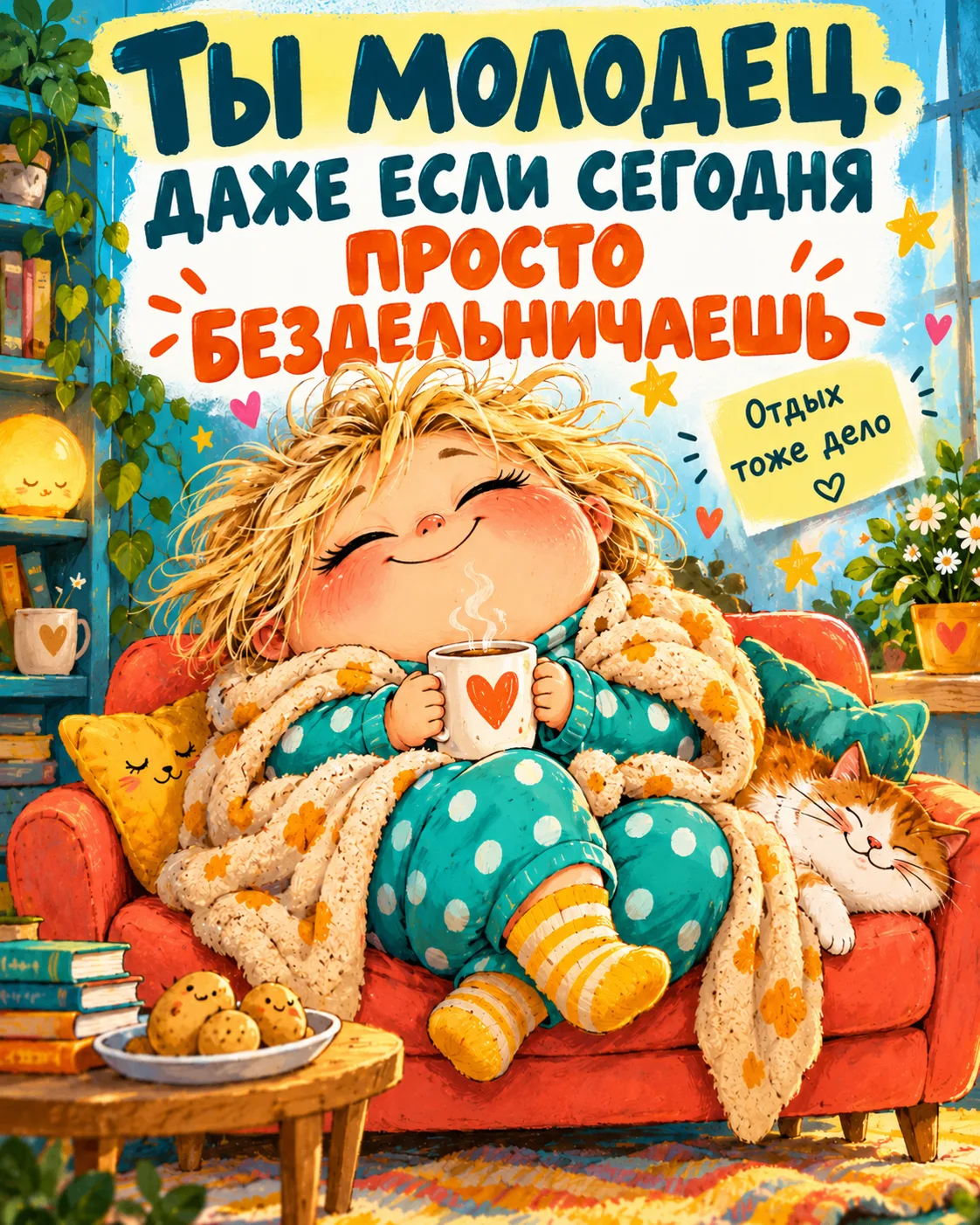 💐 Иногда самый правильный план на день — никуда не спешить, любоваться красотой и не ч...