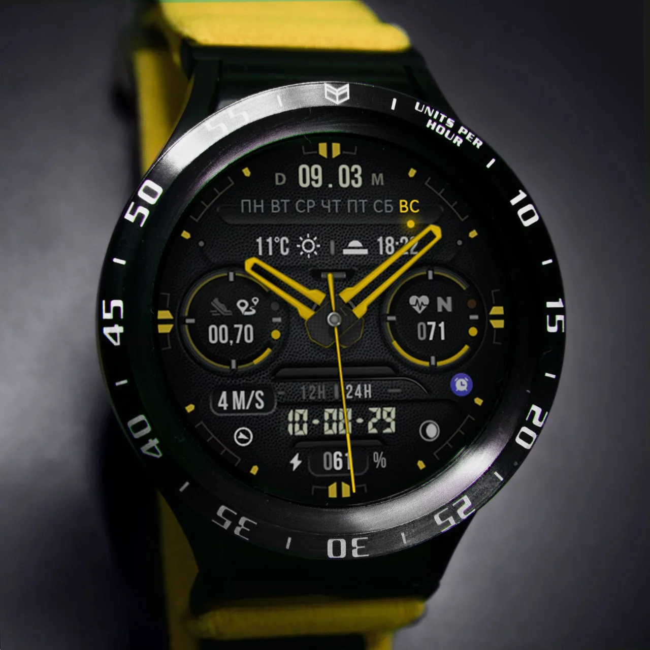🔄 Циферблат KF162 от KF Watch Face.