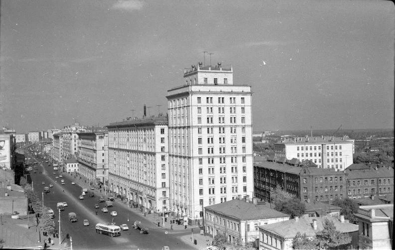 Москва, Проспект Мира, 1960 г. 🛤