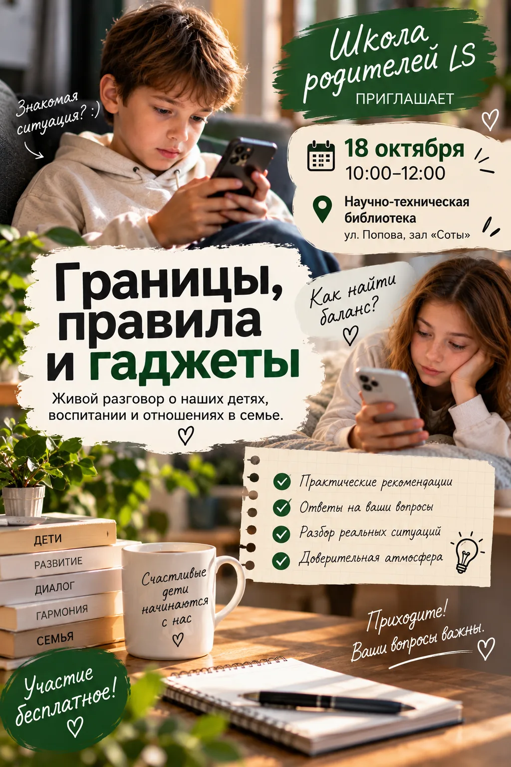 💙 ШКОЛА РОДИТЕЛЕЙ LS ПРИГЛАШАЕТ!