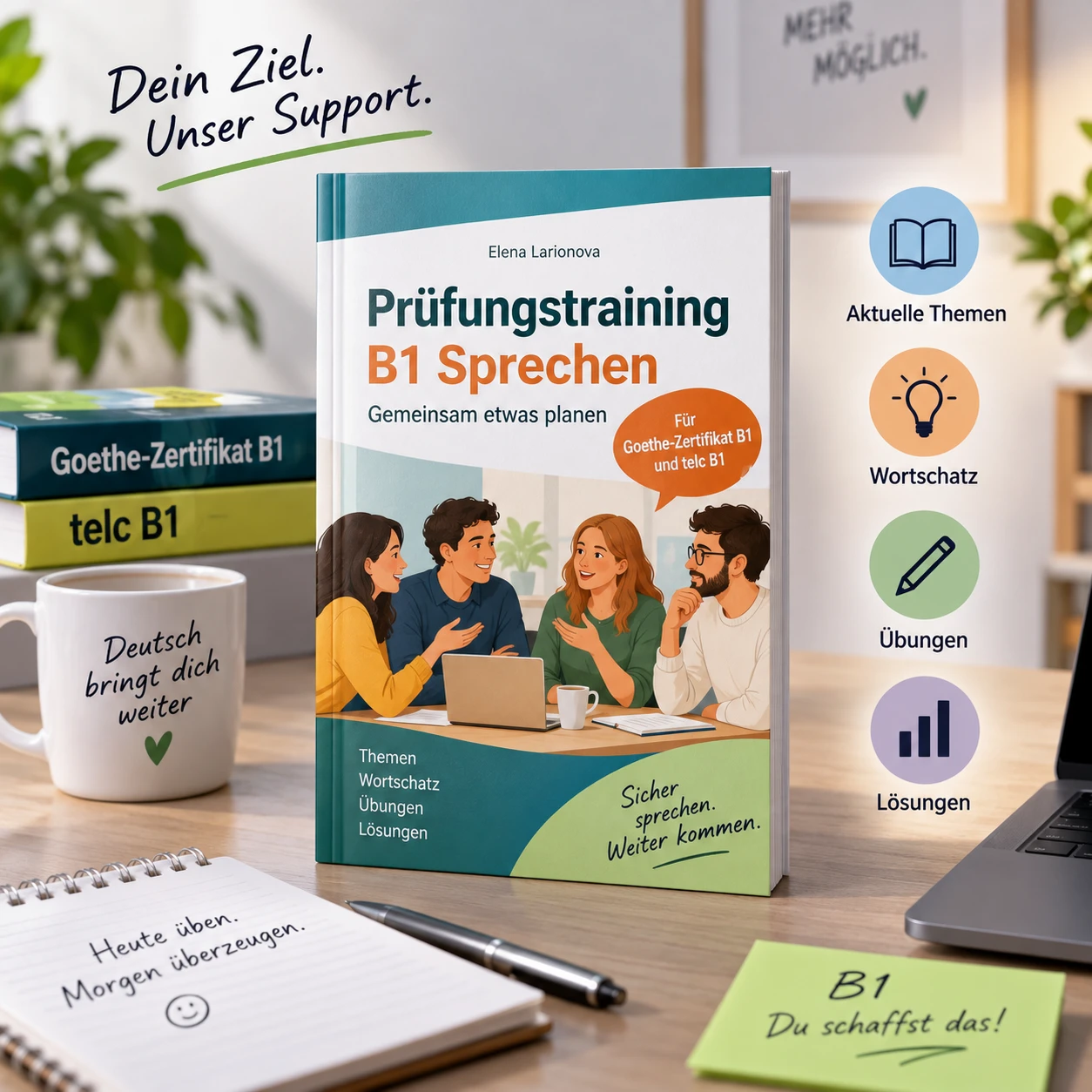 📚 Готовься к экзамену Goethe-Zertifikat B1 и telc B1 с уверенностью! ❗Вышла первая гла...