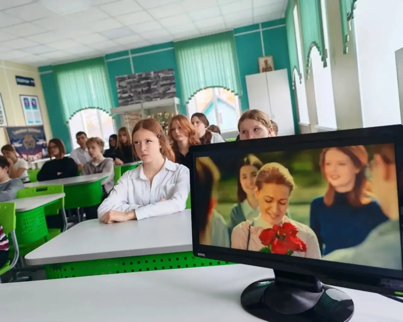 Киноуроки в школе. В МБОУ Торопецкой ООШ № 3 продолжается реализация проекта «Киноуроки...