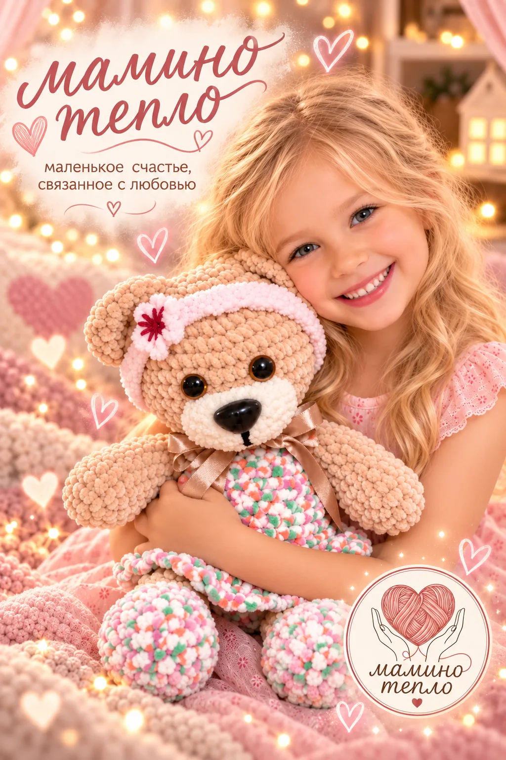 🧸💕 **А всё началось с оставшихся ниточек…**