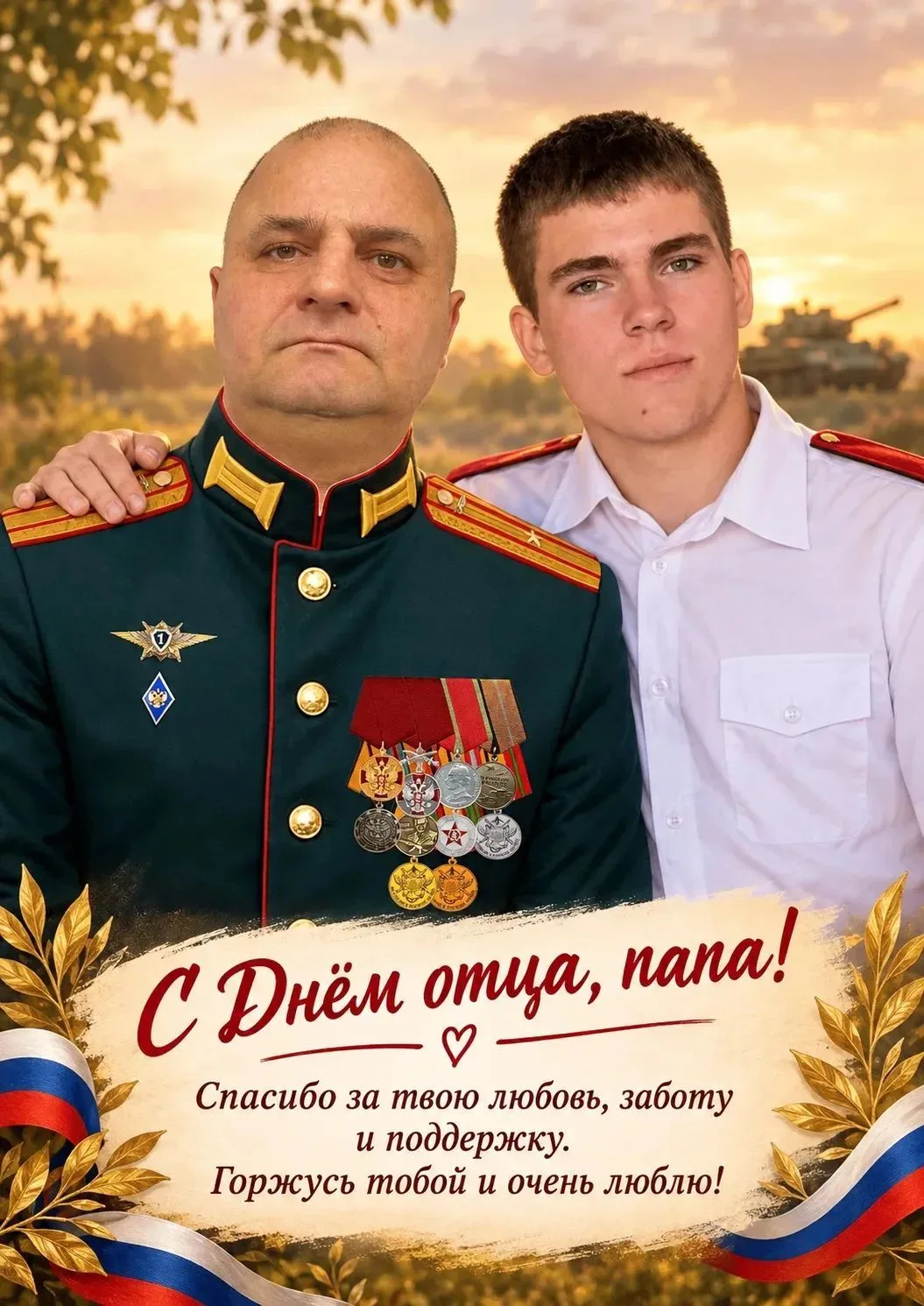 Дорогой папа!