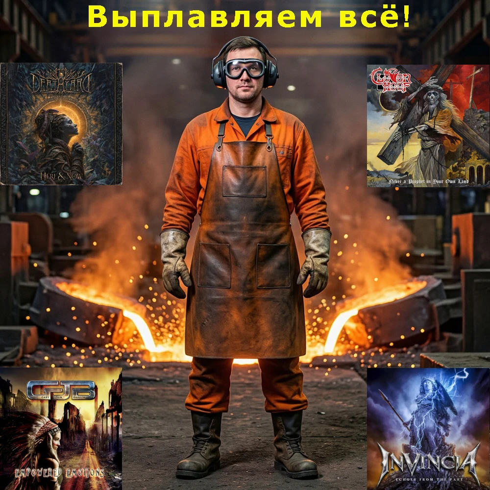 Пусть ваши невзгоды расплавятся в печах отличной музыки!😀