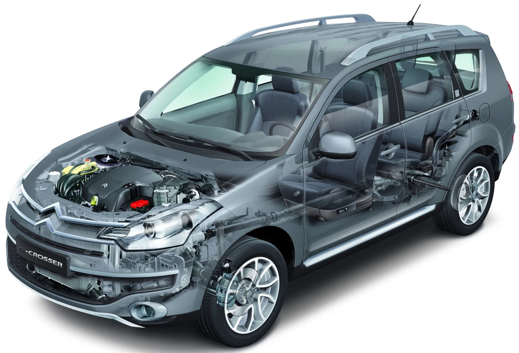 Citroen C-Crosser — это Mitsubishi Outlander XL, только дешевле? Разбираемся в скрытых ...