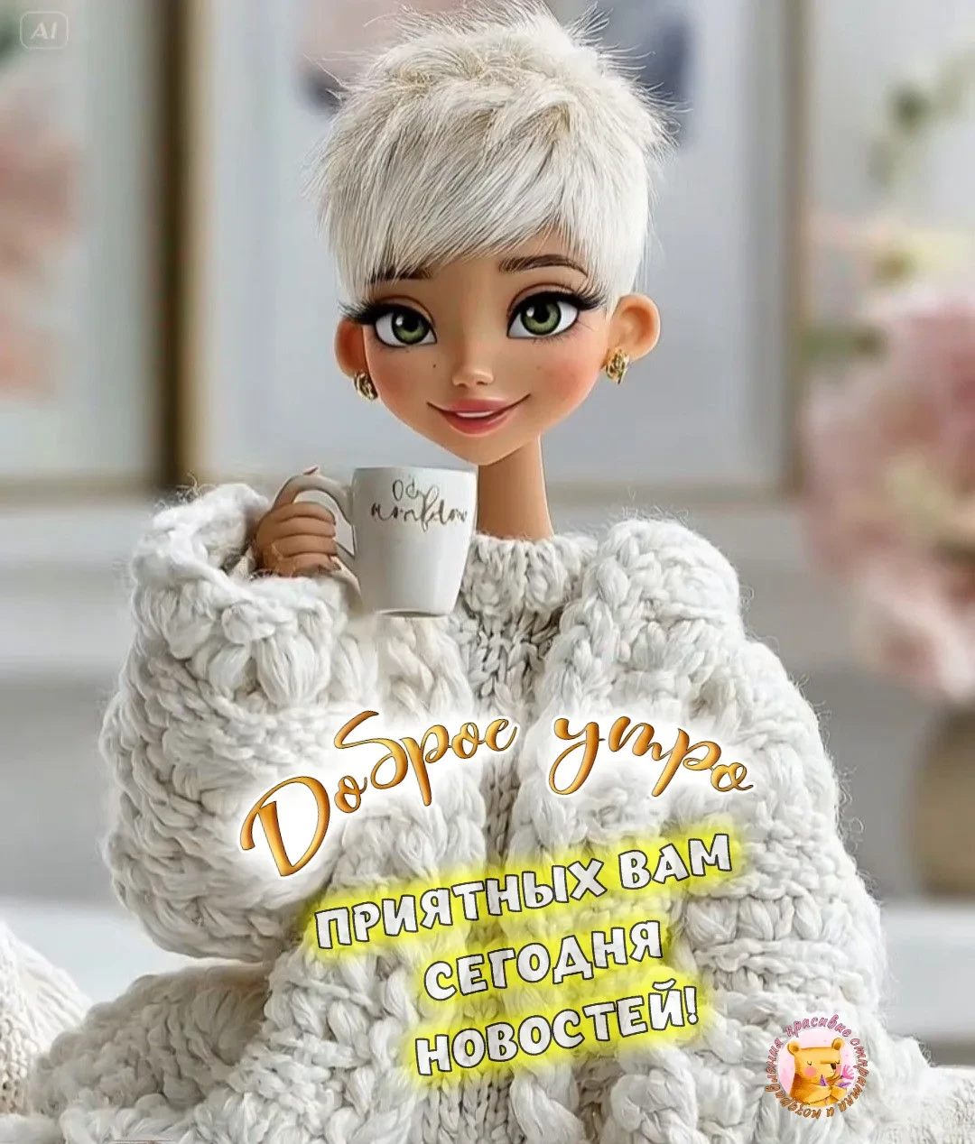 ☕️ Доброе утро,красотки!
