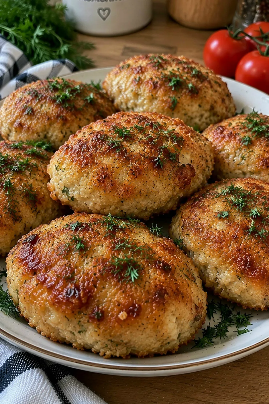 🍗 Сочные куриные котлеты в духовке