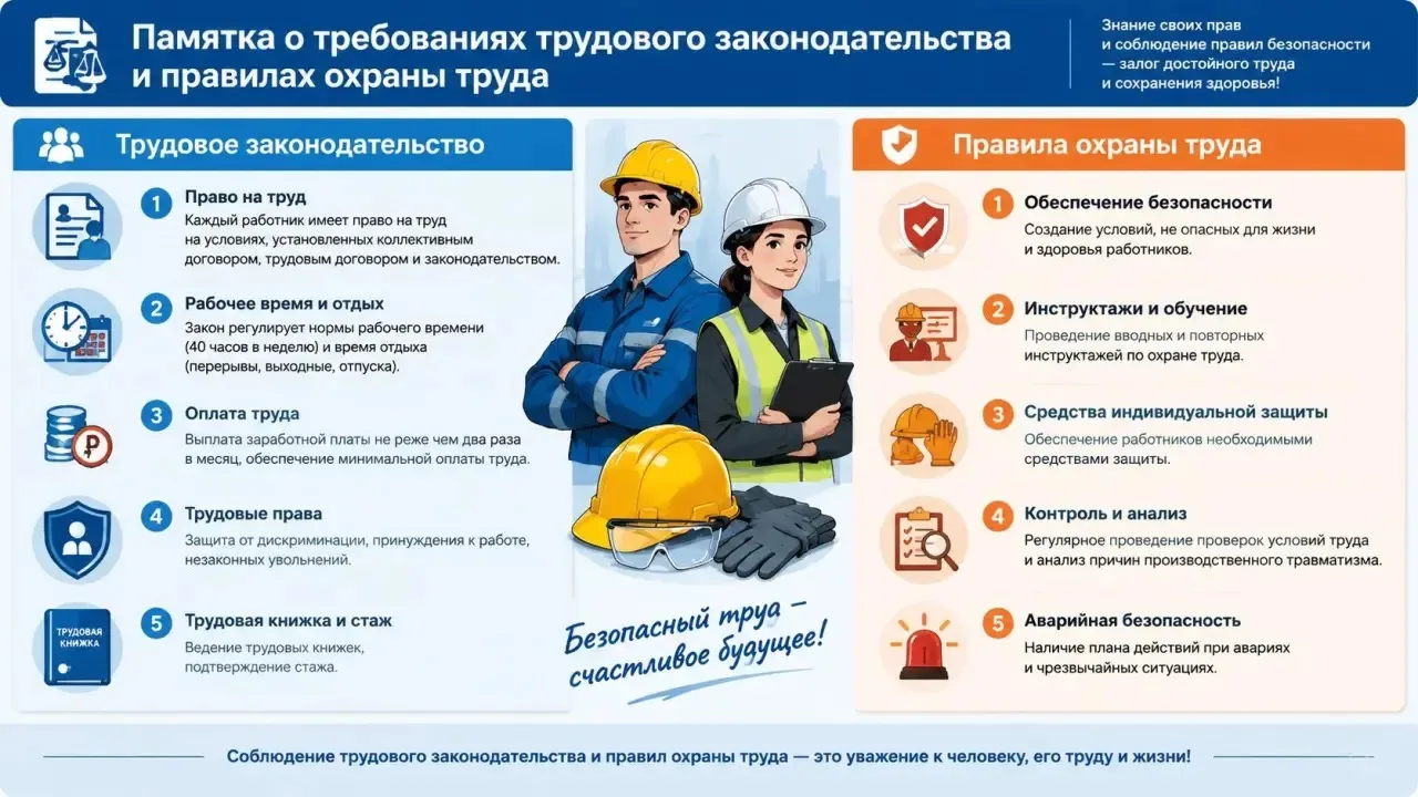 ✅ Знай свои права и работай безопасно!