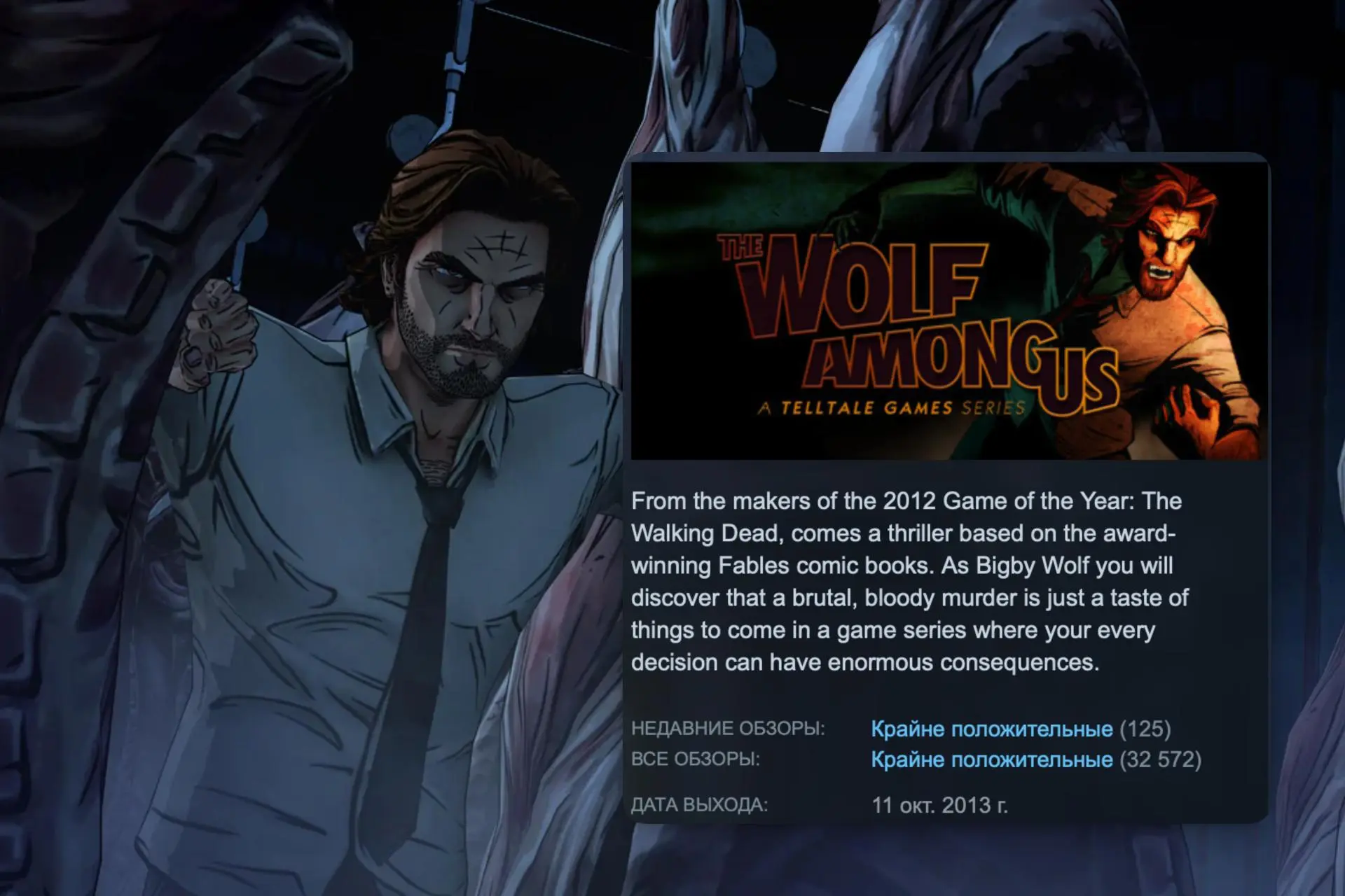 The Wolf Among Us исполнилось 13 лет