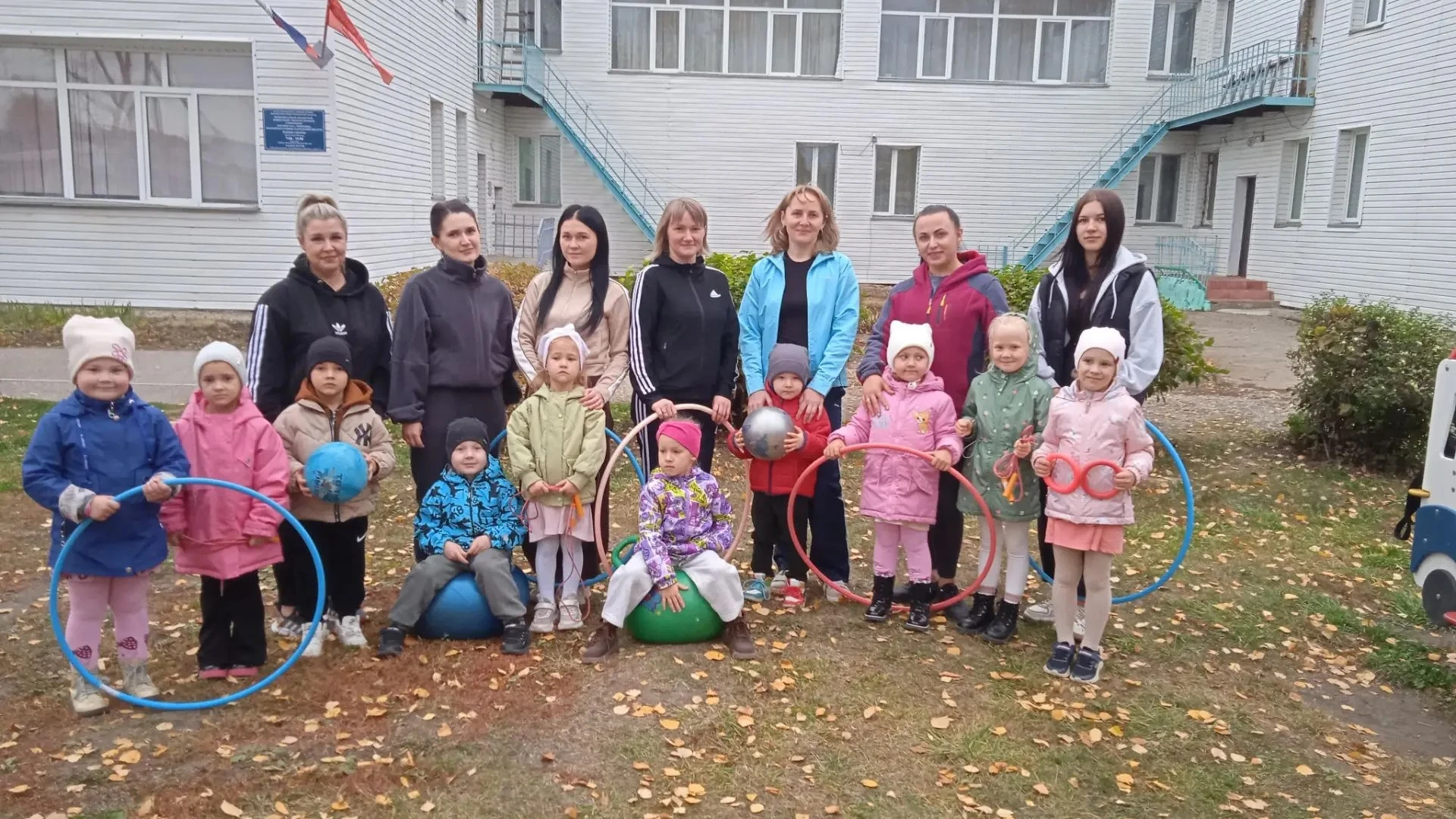ФЕСТИВАЛЬ ВФСК ГТО «ЭНЕРГИЯ ДВИЖЕНИЯ» В ДЕТСКОМ САДУ С. ЕРМОЛОВКА
