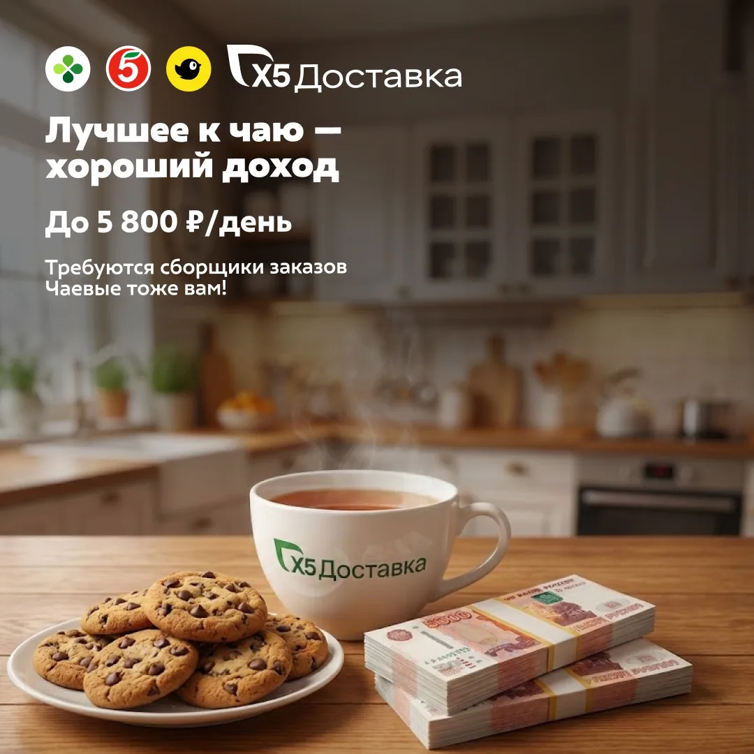 Здесь нужны сборщики заказов 😉
