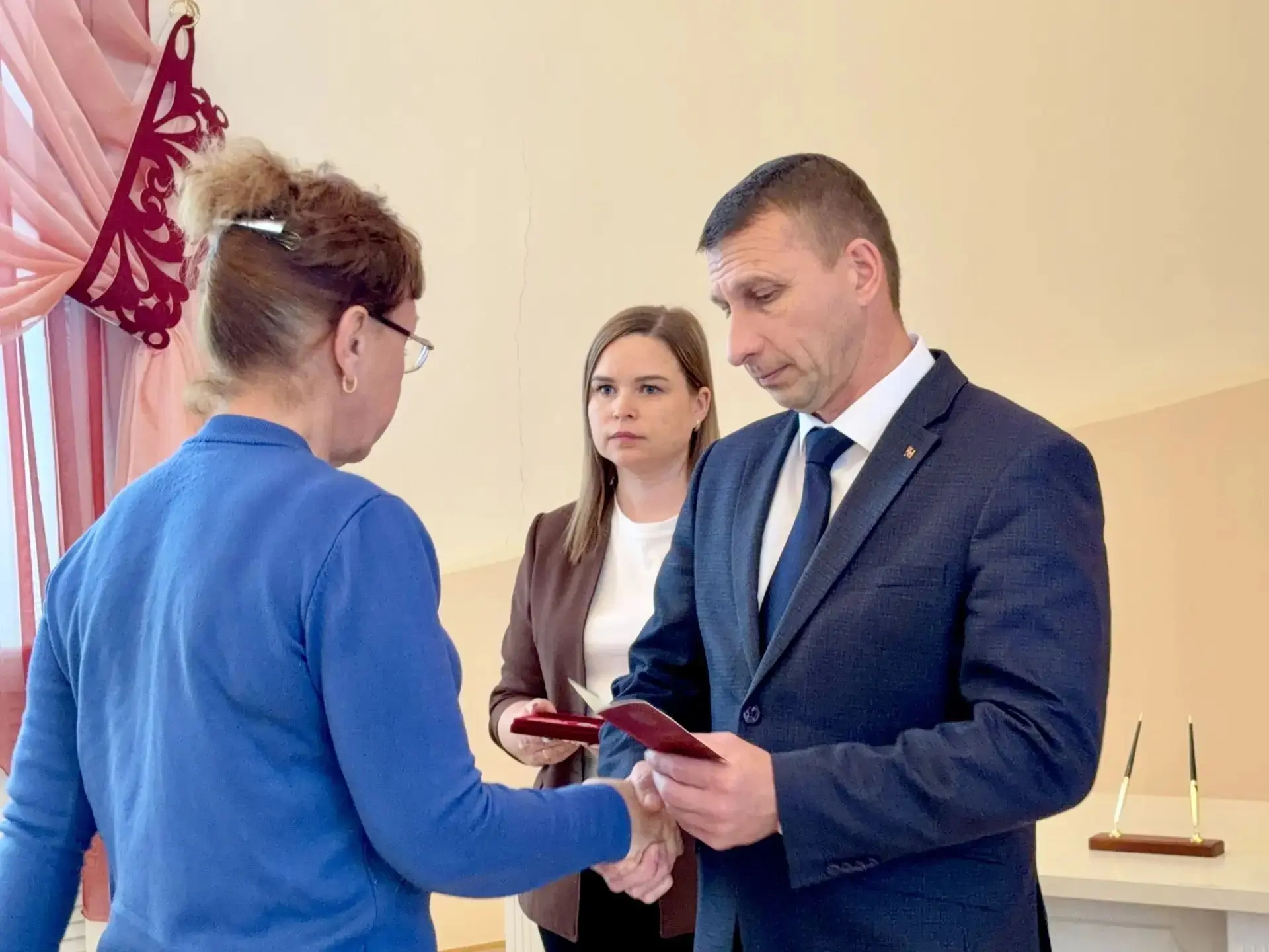 Сегодня состоялась церемония вручения государственной награды — Ордена Мужества (посмер...