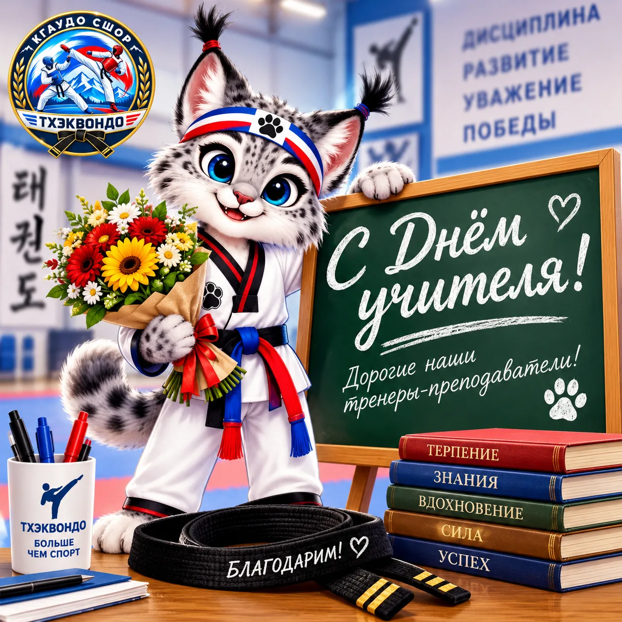 🎉 С Днём учителя, дорогие наши тренеры-преподаватели!