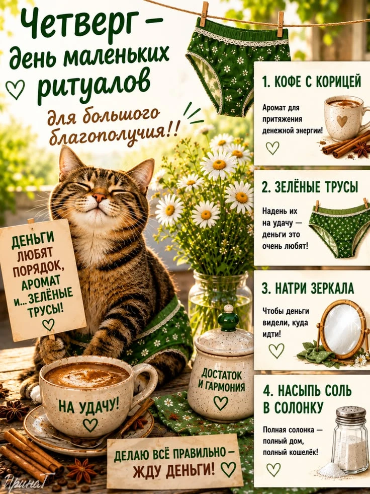 Денежный четверг! 💳