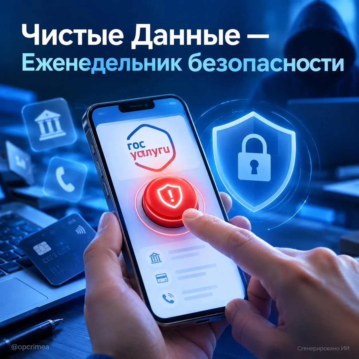 🚨 «Красная кнопка» на «Госуслугах»: что это и как защитит от мошенников