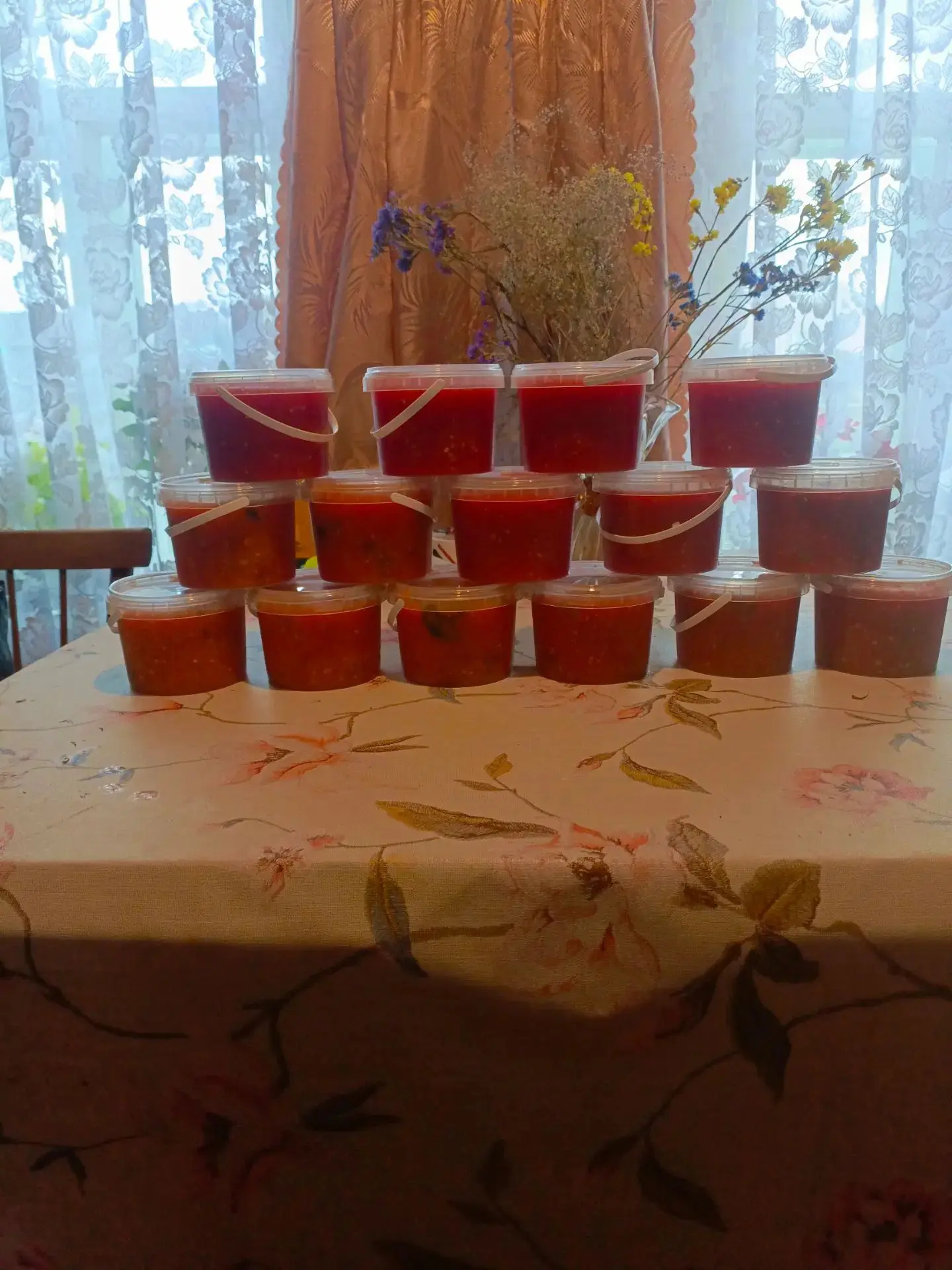Также будет на доставке хреновина классика, кинза, базилик. 0,5л 250р