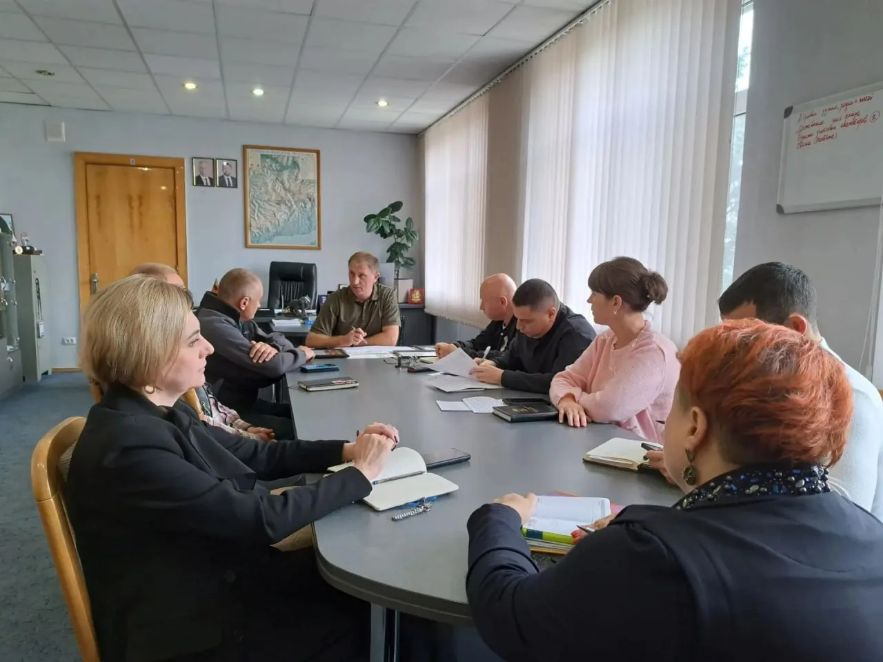 Глава Шахтерского округа встретился с активистами общественных организаций и НКО