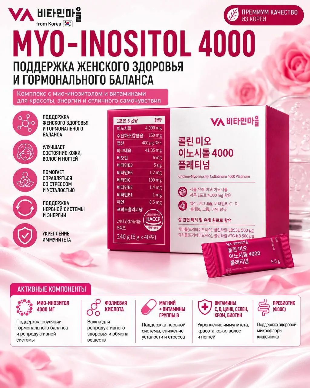 🕉️ Корейский комплекс Choline Myo-Inositol