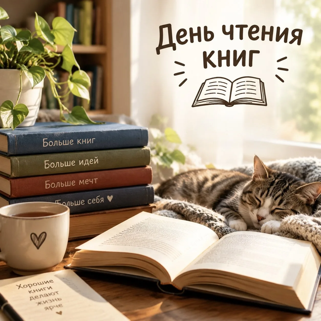 🍂 Чтение — это маленькая дверь в большое приключение...