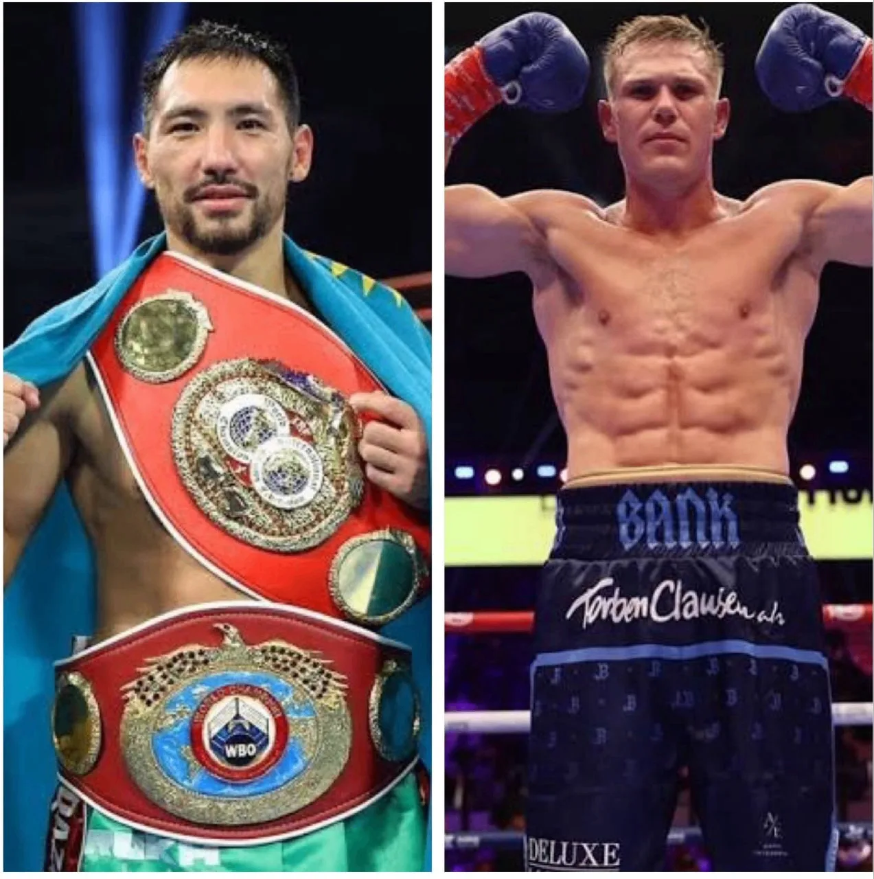 Поединок за вакантный титул WBO во втором среднем весе между Жанибеком Алимханулы (17-0...
