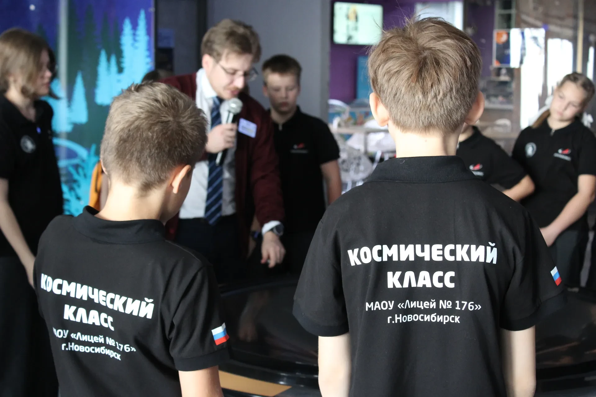 Посвящение космического класса в Большом новосибирском планетарии 🌌🚀
