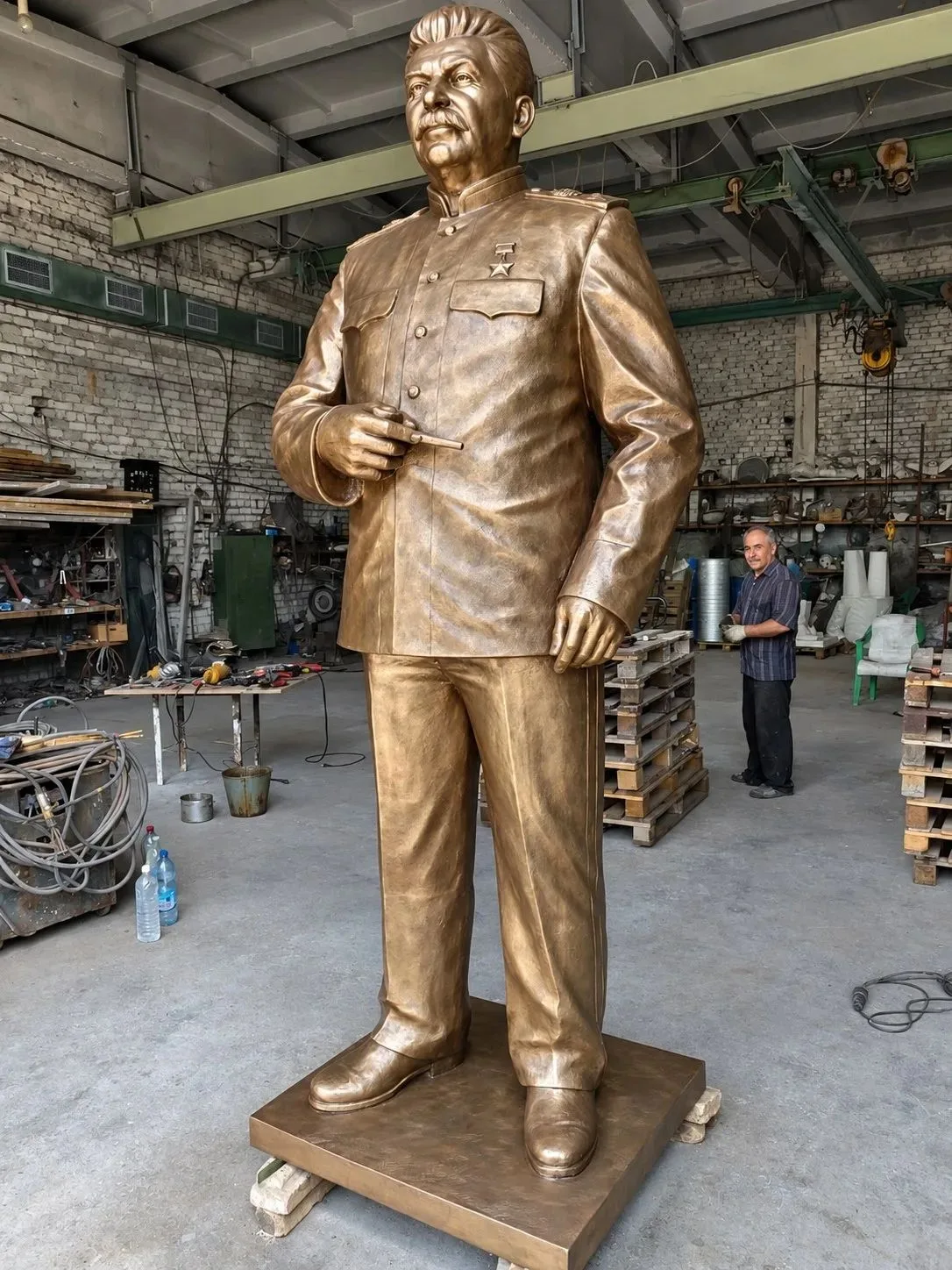 👍 На Бору скоро появится второй памятник Сталину.