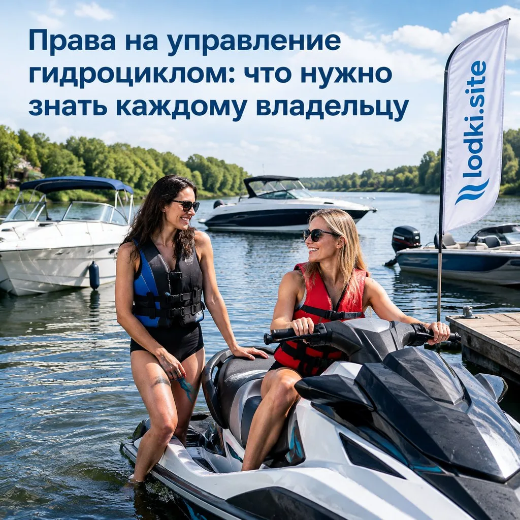 Права на управление гидроциклом: что нужно знать каждому владельцу