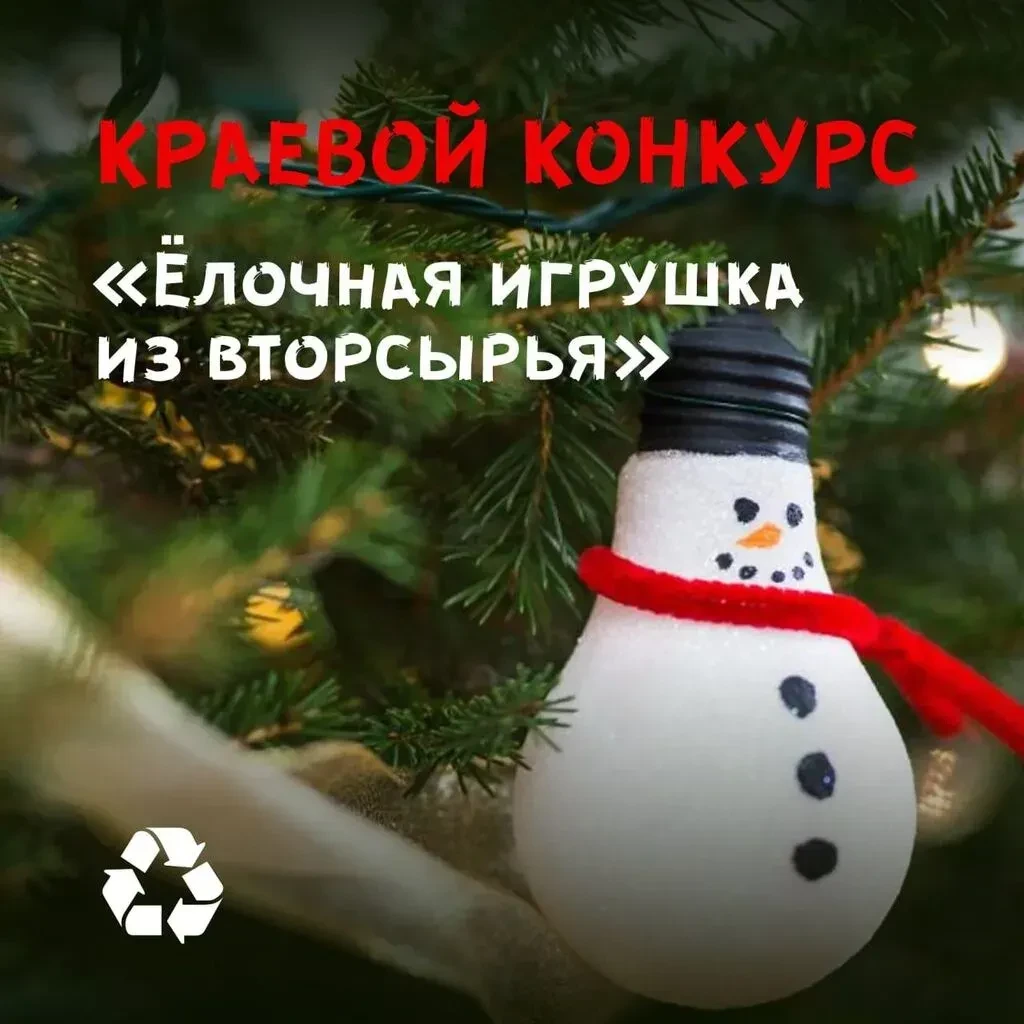 В Краснодарском крае стартовал конкурс «Елочная игрушка из вторичного сырья».