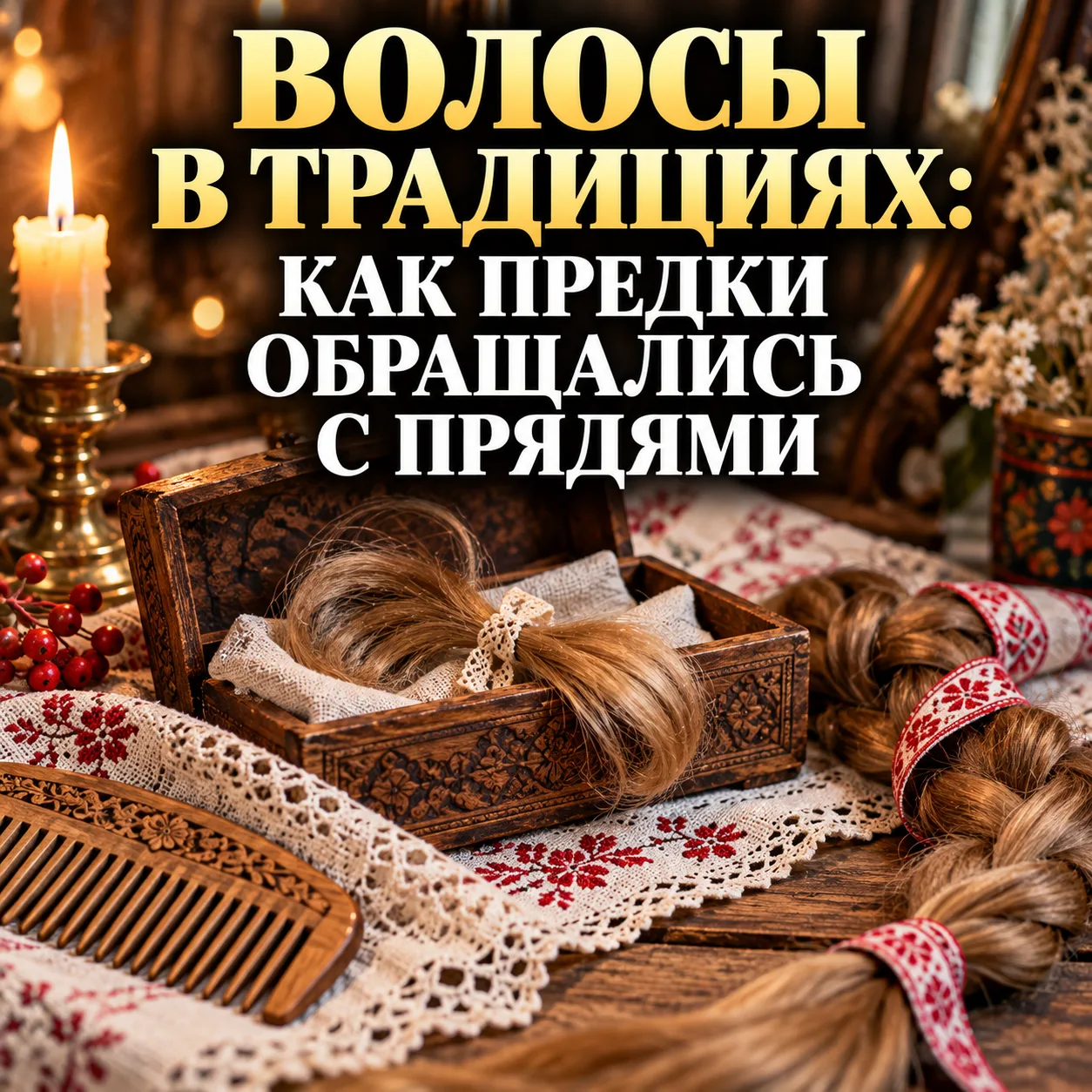 🌿 ПОЧЕМУ НАШИ БАБУШКИ НИКОГДА НЕ ВЫБРАСЫВАЛИ СОСТРИЖЕННЫЕ ВОЛОСЫ?