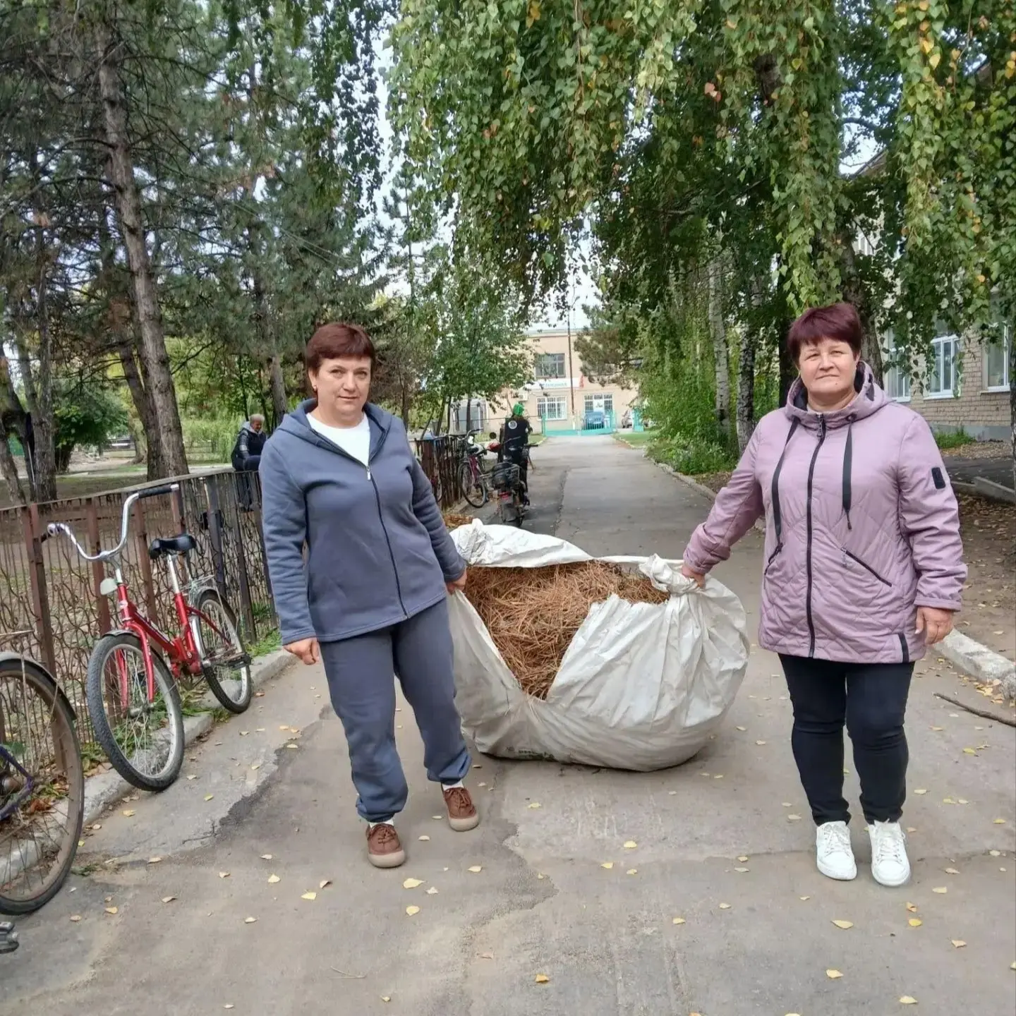 🌳 В поселениях Белокалитвинского района проходит осенний месячник чистоты.