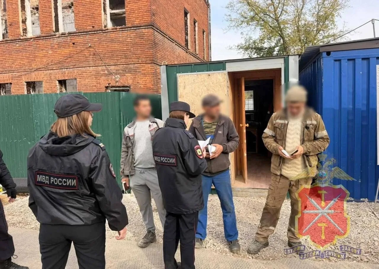 На стройках Тулы выявили более 30 нарушителей миграционного законодательства