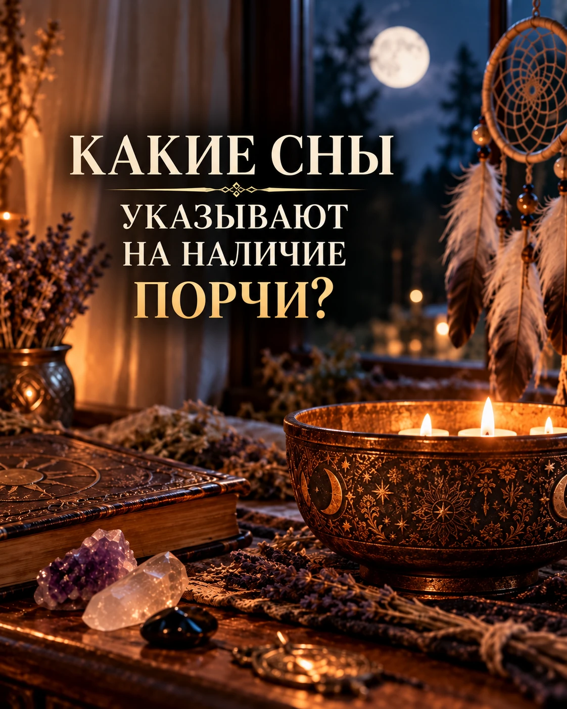 КАКИЕ СНЫ УКАЗЫВАЮТ НА НАЛИЧИЕ ПОРЧИ?