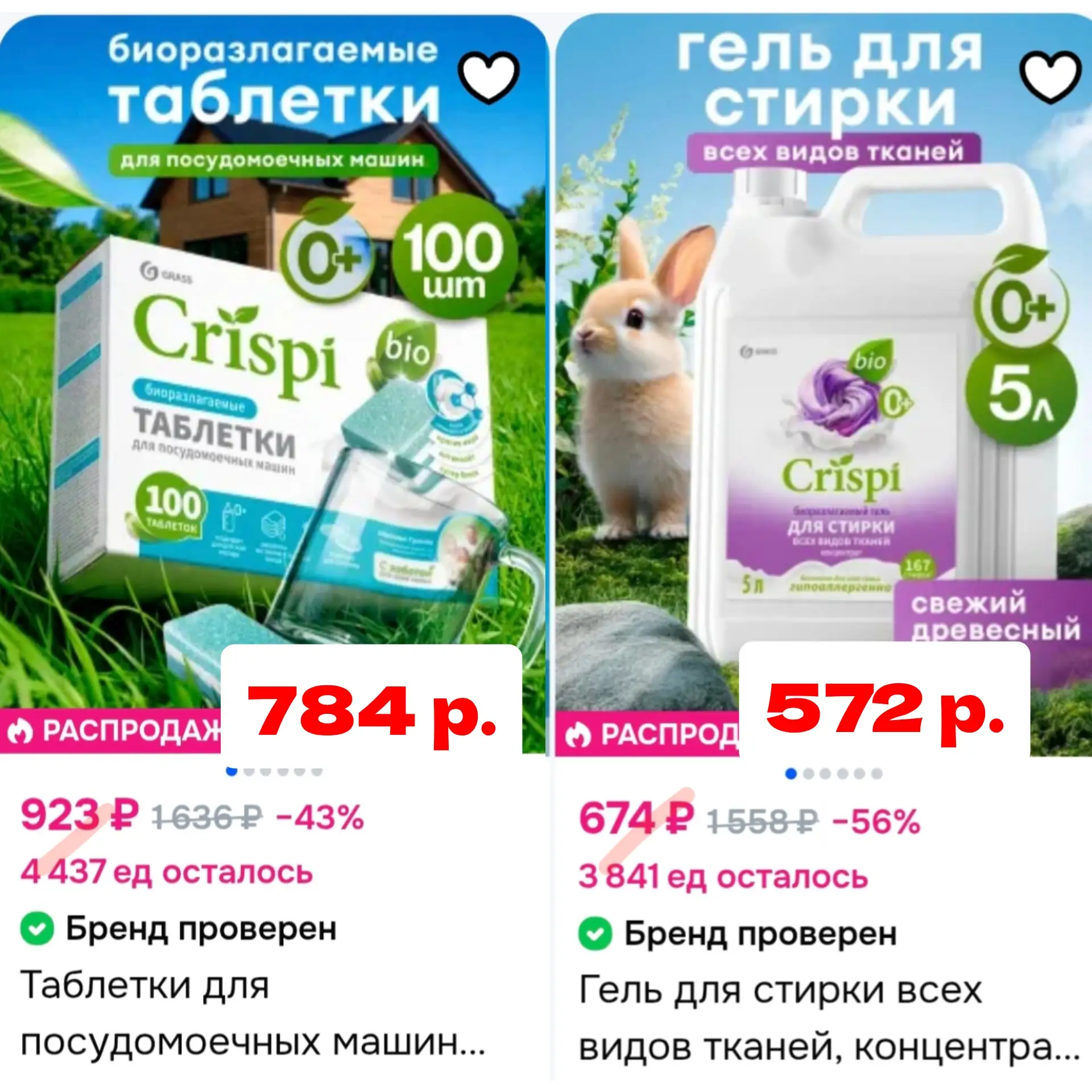 🔥 Доп. скидка 15% на товары бренда GRASS на OZON!