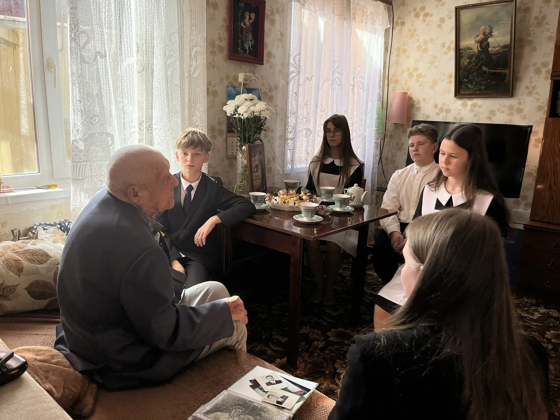 ✍🏻Живой разговор с живой историей…