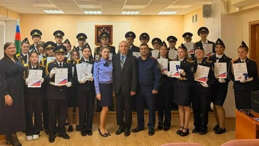 Курские кадеты СК России пообщались с ветераном следствия и криминалистом