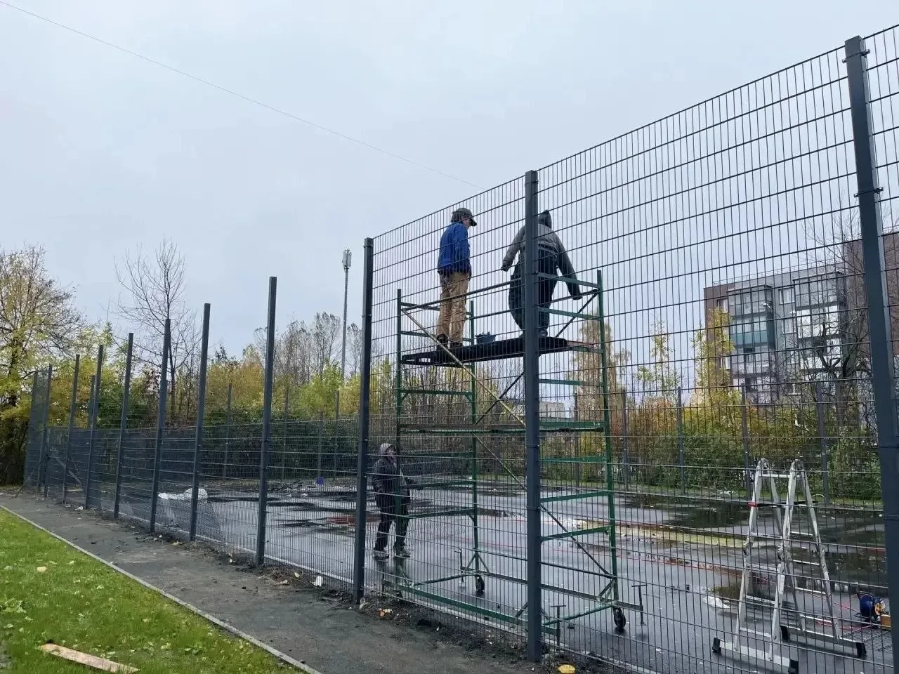 В Петрозаводске на базе школы № 8 откроют «умную» спортивную площадку.