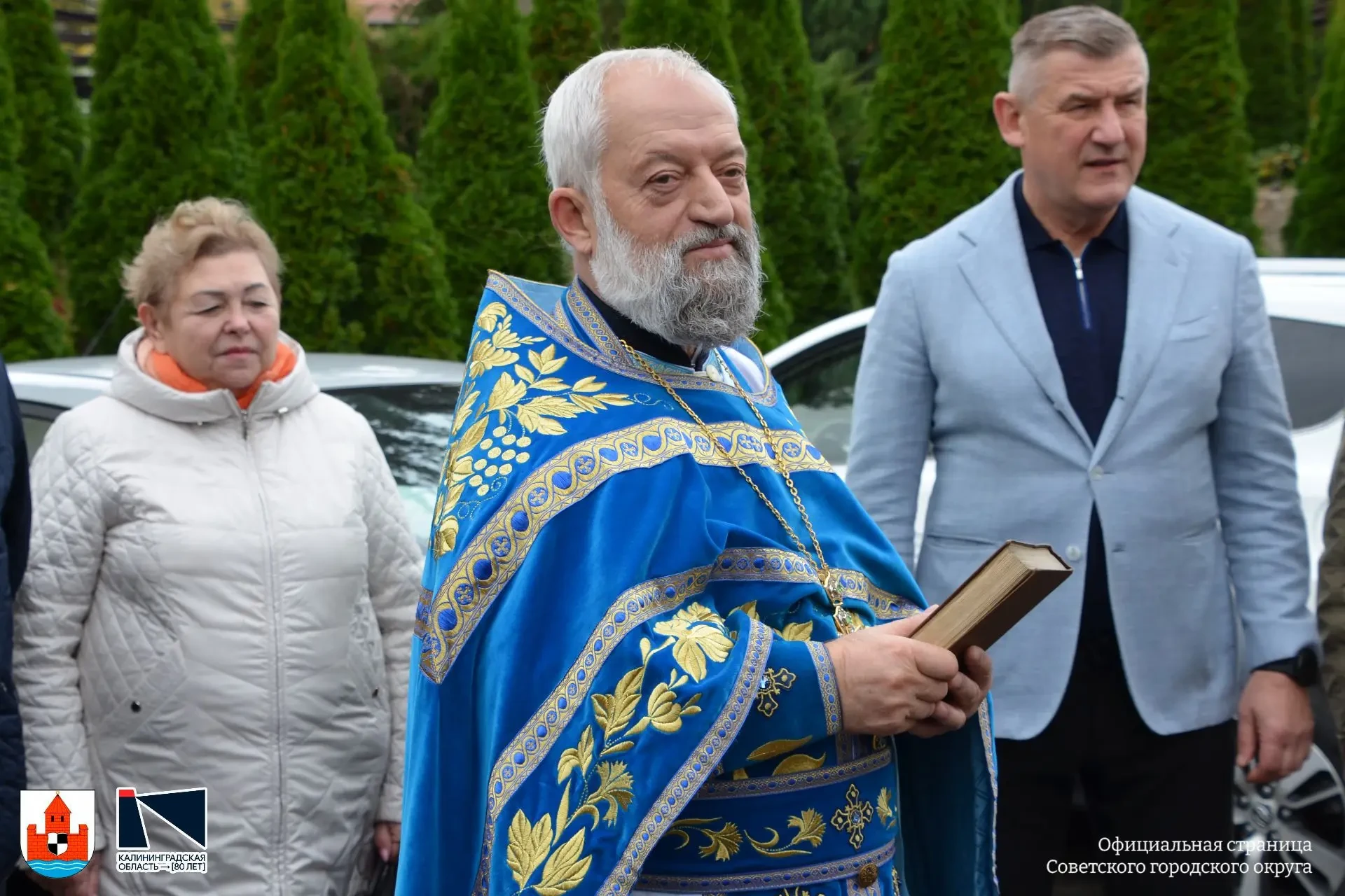 ⛪ В Советске освятили УАЗ для отправки в зону СВО
