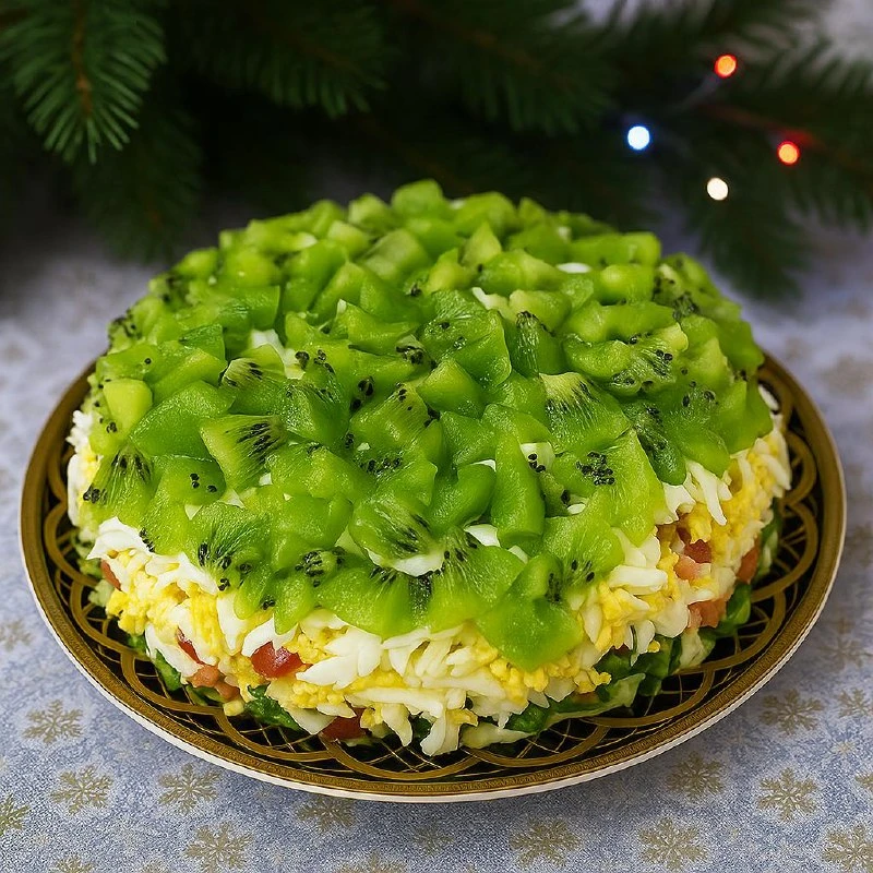 ЭТИ КУСОЧКИ КИВИ СВЕРХУ ДЕЛАЮТ ВКУС ТАКИМ ЯРКИМ И НЕЖНОЕ КУРИНОЕ МЯСО СОЧЕТАЕТСЯ С КИСЛ...
