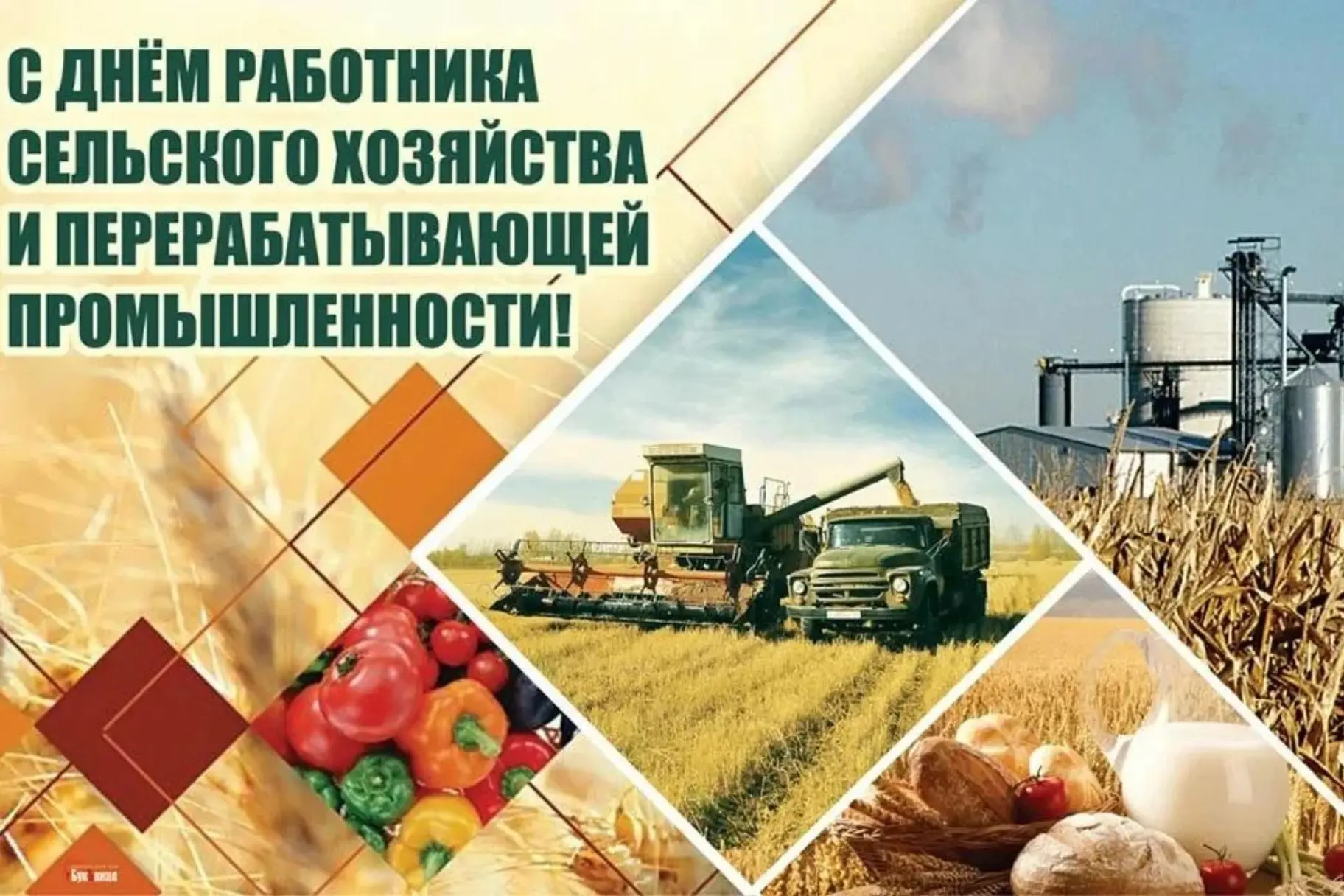Поздравляю работников сельского хозяйства и перерабатывающей промышленности с профессио...