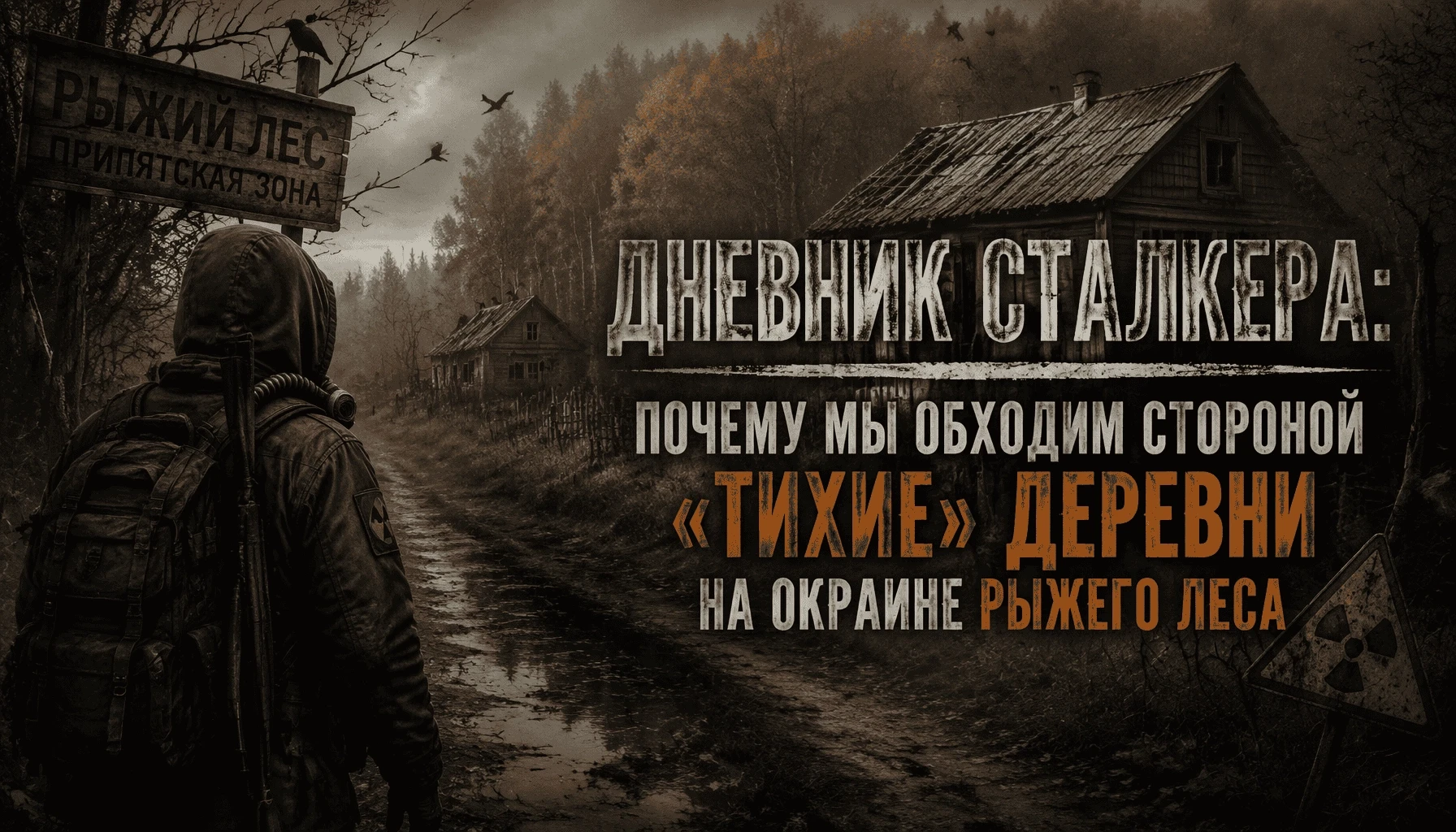 Дневник сталкера: почему мы обходим стороной «тихие» деревни на окраине Рыжего леса