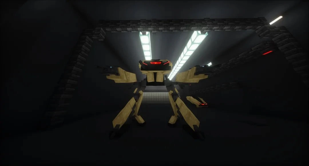 Крутой робот в Minecraft!